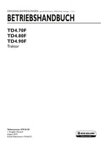 New Holland TD4.70F TD4.80F TD4.90F traktor betriebsanleitung #2