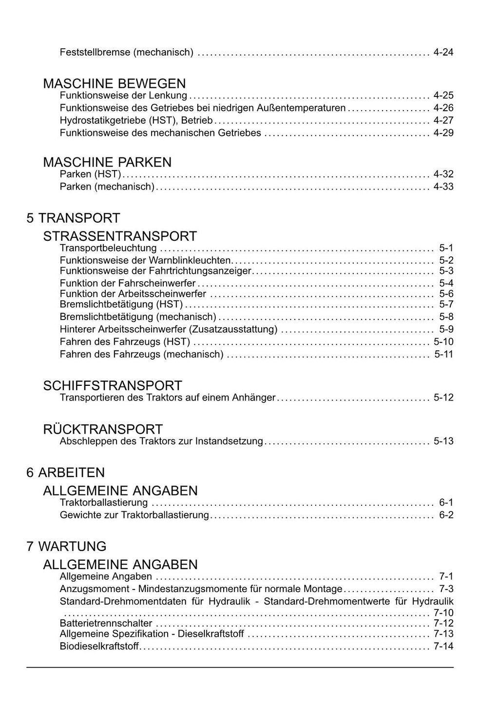 New Holland BOOMER 20 25 traktor betriebsanleitung