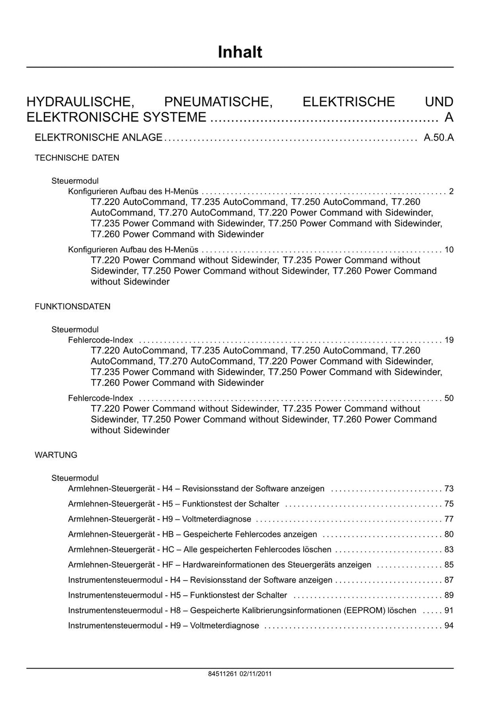 New Holland T7.220 T7.235 T7.250 T7.260 T7.270 traktor betriebsanleitung #1