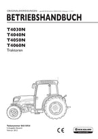 New Holland T4030N T4040N T4050N T4060N traktor  betriebsanleitung