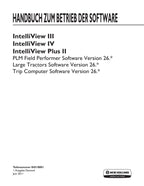 New Holland PLM FIELD PERFOMER V26 LARGE traktor betriebsanleitung