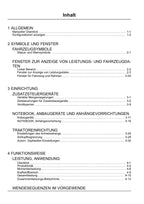 New Holland PLM FIELD PERFOMER V26 LARGE traktor betriebsanleitung