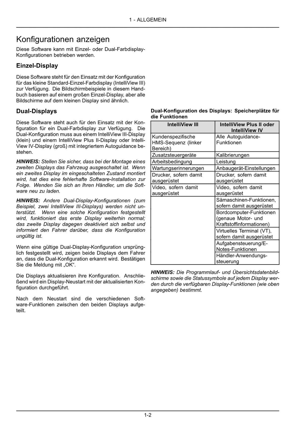 New Holland INTELLIVIEW 3 4 PLUS 2 PLM Field Performer traktor betriebsanleitung