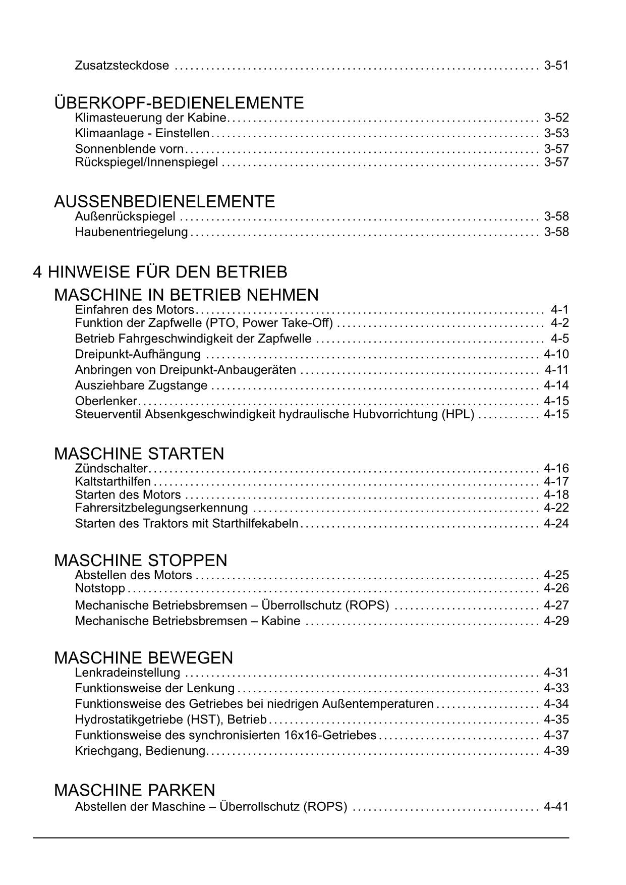 New Holland BOOMER 40 50 STAGE IIIA traktor betriebsanleitung