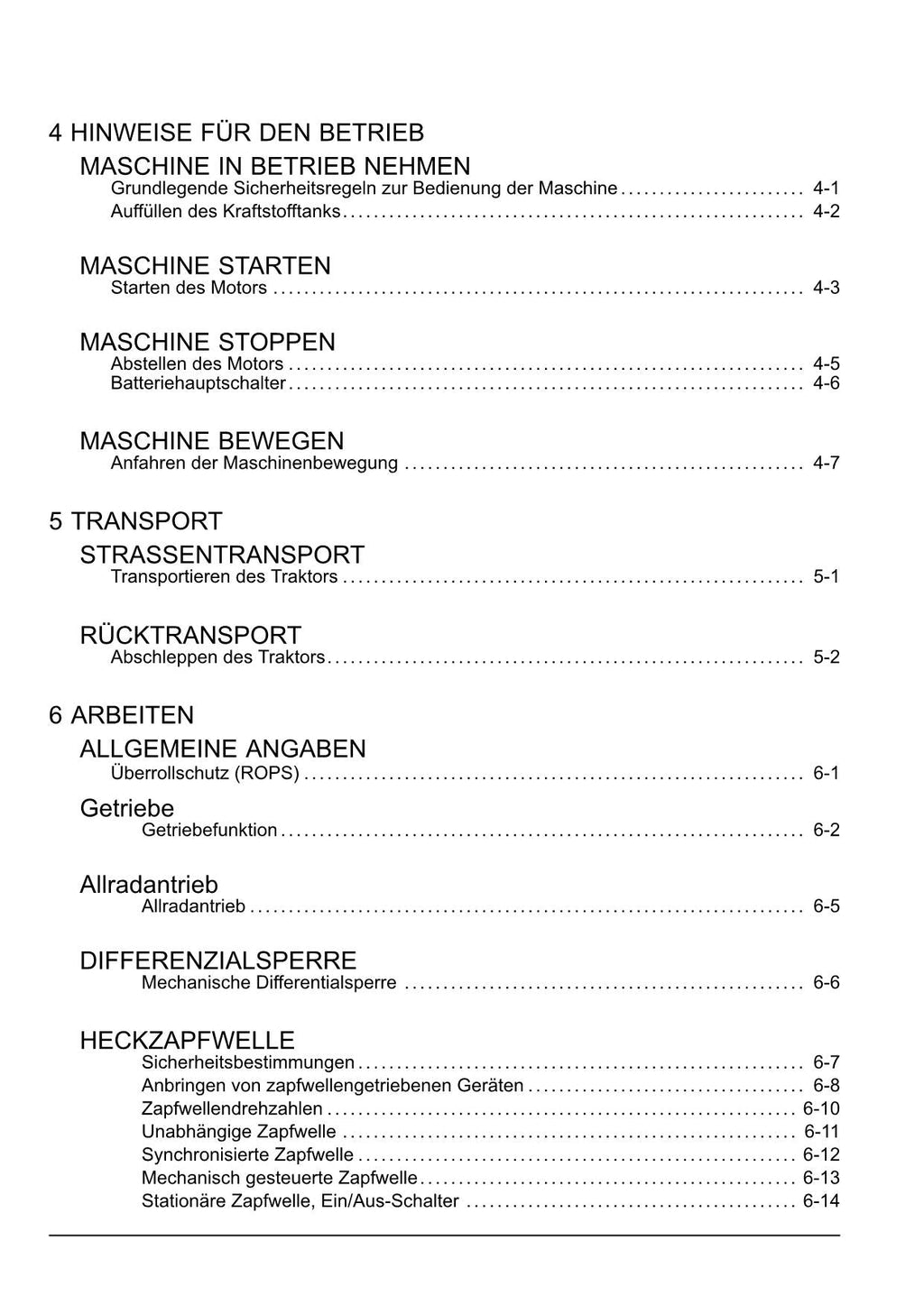 New Holland T4.55 T4.65 T4.75 traktor betriebsanleitung N00001-