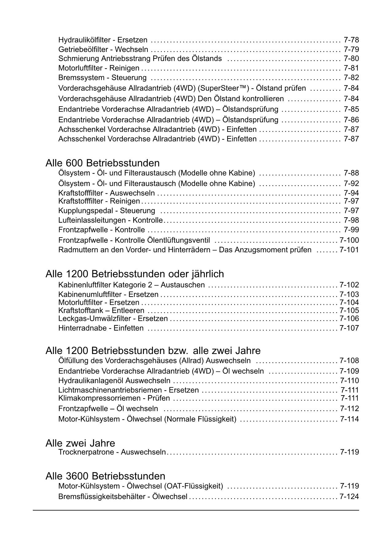 New Holland T4.80N T4.90N T4.100N T4.110N traktor betriebsanleitung