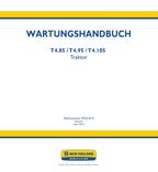 NEW HOLLAND T4.105 T4.85 T4.95 TRAKTOR REPARATURHANDBUCH