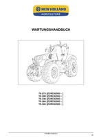 NEW HOLLAND T8.275 T8.300 T8.330 T8.360 T8.390 TRAKTOR REPARATURHANDBUCH #2