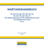 NEW HOLLAND T6.120 T6.140 T6.150 TRAKTOR REPARATURHANDBUCH