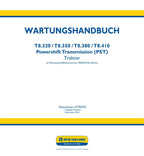 NEW HOLLAND T8.320 T8.350 T8.380 T8.410 T8.435 TRAKTOR REPARATURHANDBUCH #2