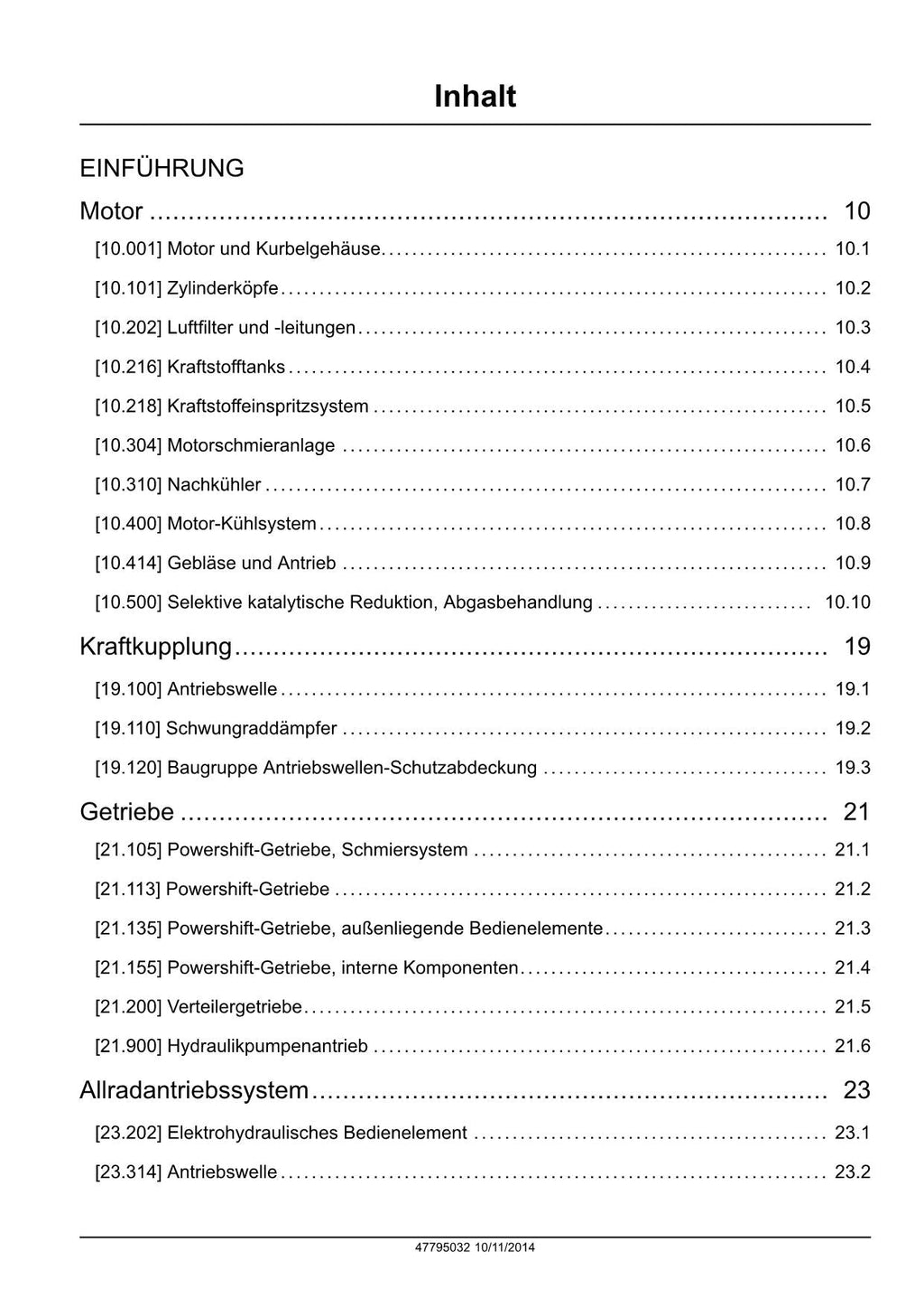 NEW HOLLAND T8.320 T8.350 T8.380 T8.410 T8.435 TRAKTOR REPARATURHANDBUCH #2