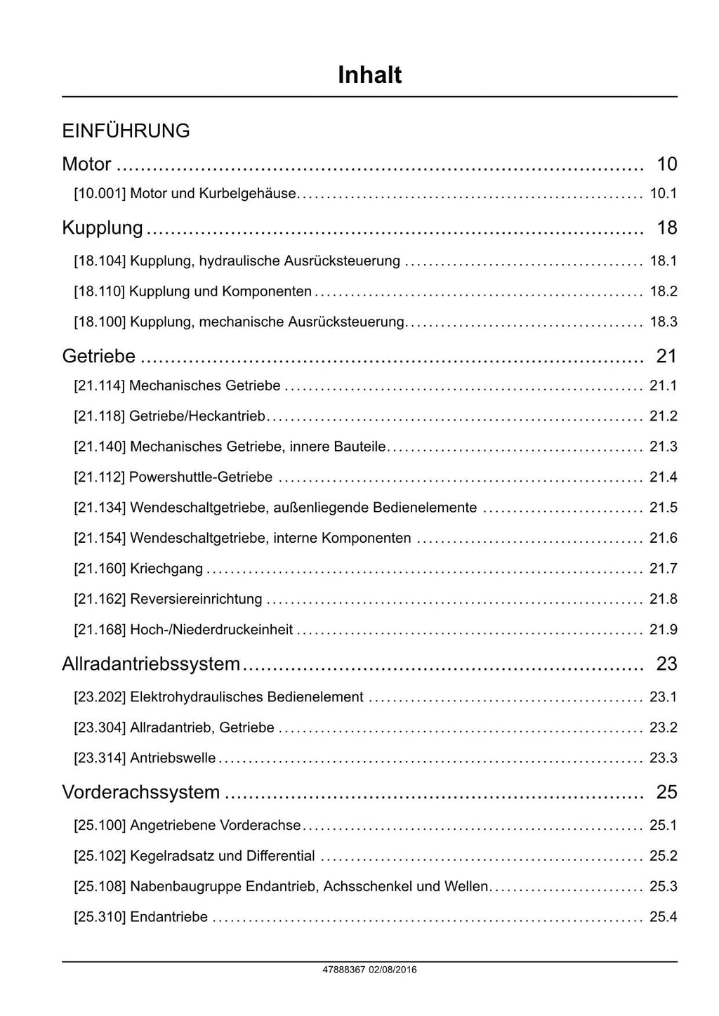 NEW HOLLAND T4.85F T4.85LP T4.95F T4.95LP TRAKTOR REPARATURHANDBUCH