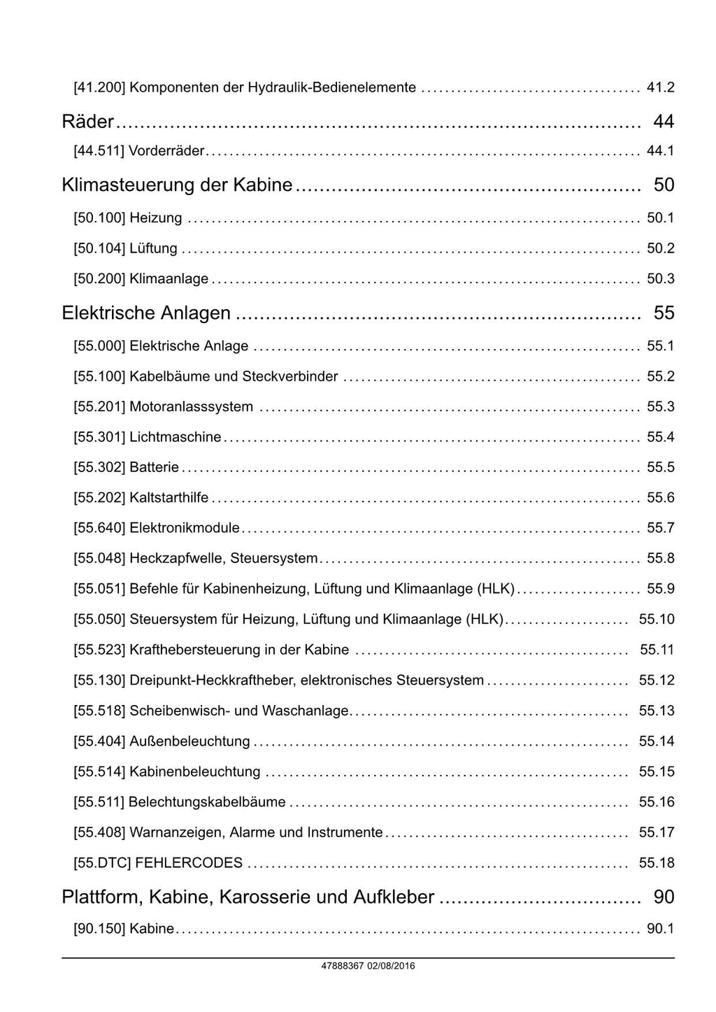 NEW HOLLAND T4.85F T4.85LP T4.95F T4.95LP TRAKTOR REPARATURHANDBUCH