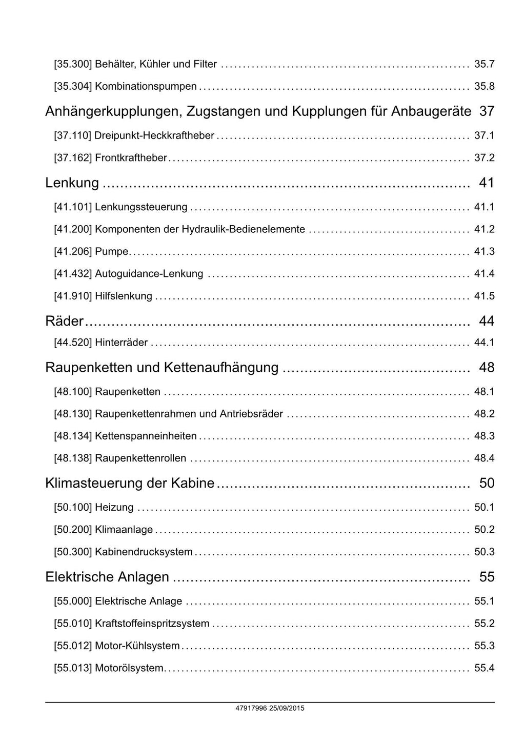 NEW HOLLAND T8.320 T8.350 T8.380 T8.410 T8.435 TRAKTOR REPARATURHANDBUCH #3