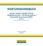 NEW HOLLAND T8.320 T8.350 T8.380 T8.380 T8.410 TRAKTOR REPARATURHANDBUCH