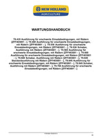 NEW HOLLAND T9.435 T9.480 T9.530 T9.565 T9.600 T9.645 TRAKTOR REPARATURHANDBUCH