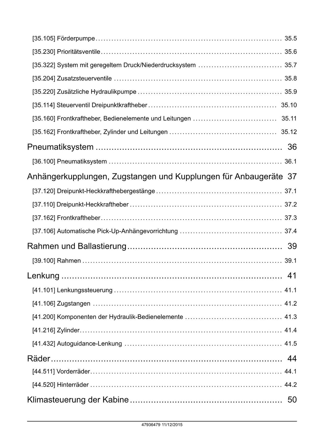 NEW HOLLAND T7.230 T7.230 T7.245 T7.260 T7.260 T7.270 TRAKTOR REPARATURHANDBUCH