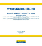 NEW HOLLAND BOOMER 40 50 TRAKTOR REPARATURHANDBUCH #2