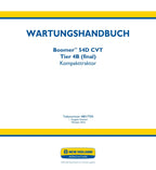NEW HOLLAND BOOMER 54D CVT TIER 4B FINAL TRAKTOR REPARATURHANDBUCH