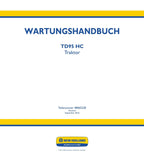 NEW HOLLAND TD95D HC TRAKTOR REPARATURHANDBUCH