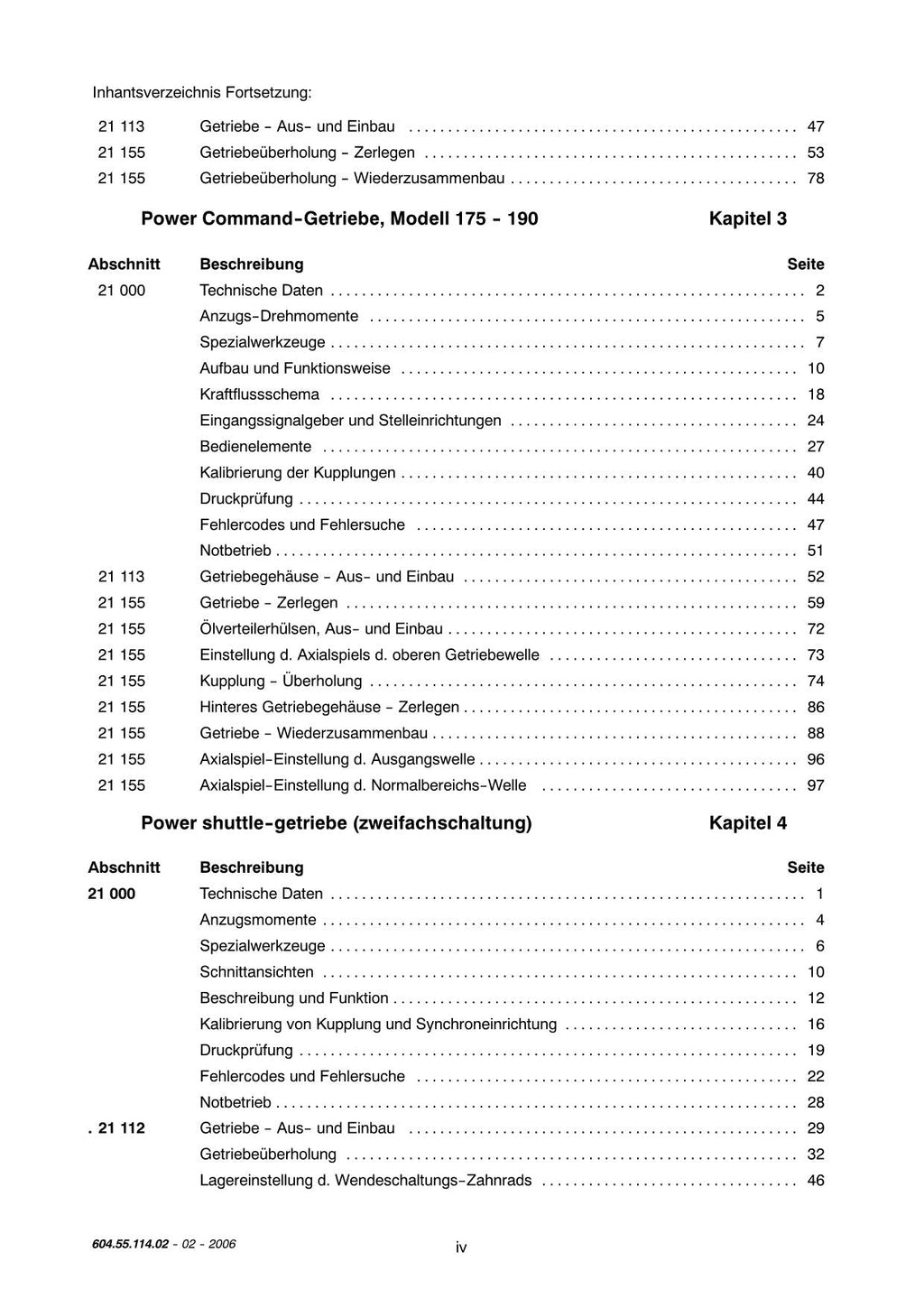 NEW HOLLAND TM120 TM130 TM140 TM155 TM175 TM190 TRAKTOR REPARATURHANDBUCH