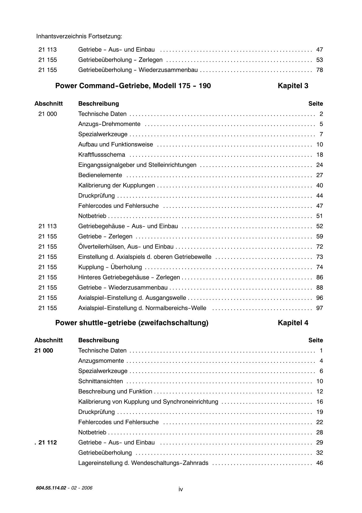 NEW HOLLAND TM120 TM130 TM140 TM155 TM175 TM190 TRAKTOR REPARATURHANDBUCH