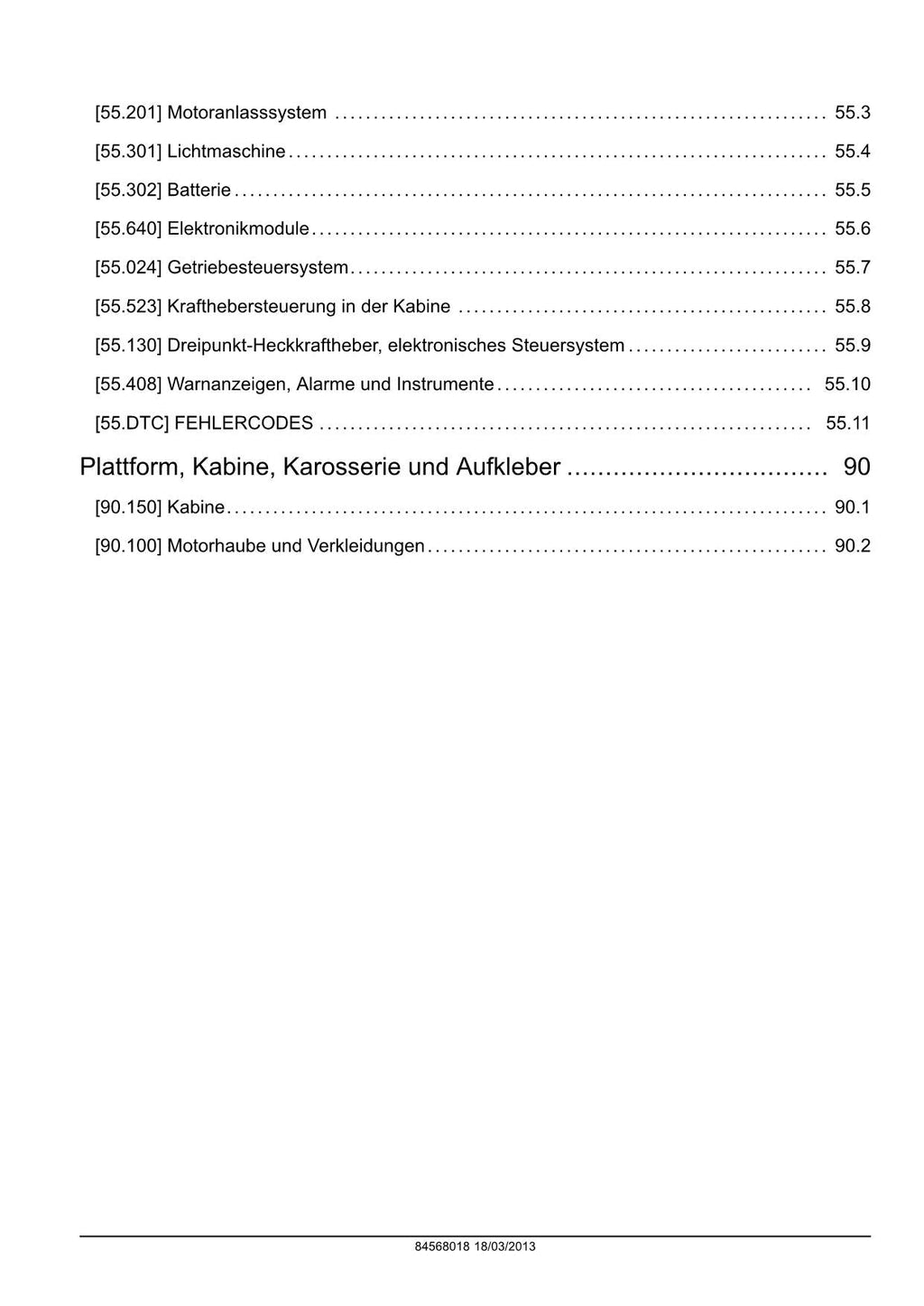 NEW HOLLAND T3.60LP T3.70LP T3.80LP TRAKTOR REPARATURHANDBUCH