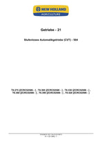 NEW HOLLAND T8.275 T8.300 T8.330 T8.360 T8.390 T8.420 TRAKTOR REPARATURHANDBUCH