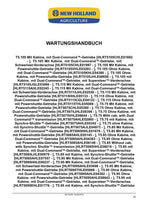 NEW HOLLAND T5.75 T5.85 T5.95 T5.105 T5.115 TRAKTOR REPARATURHANDBUCH
