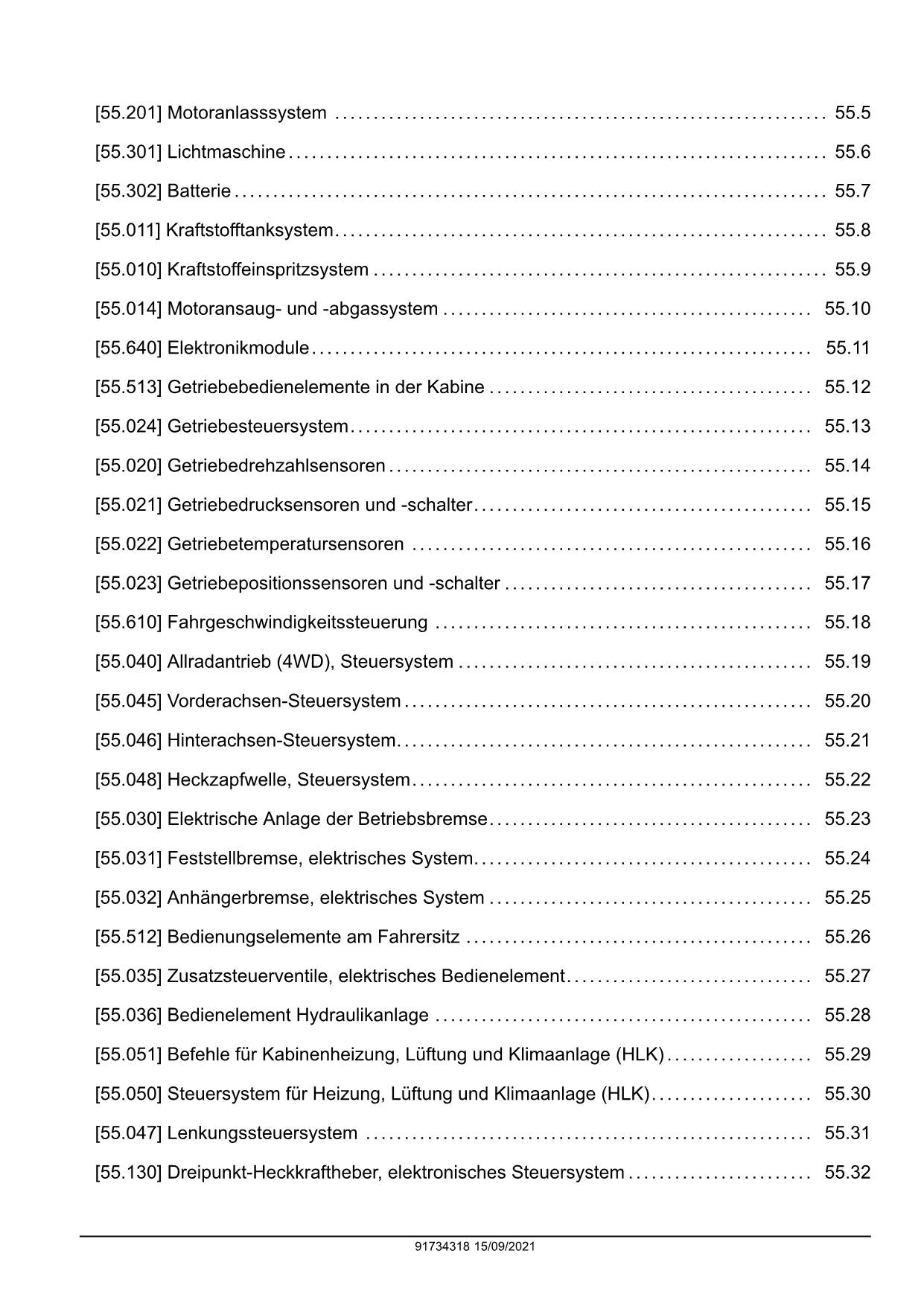 NEW HOLLAND T5.110 T5.120 T5.130 T5.140 TRAKTOR REPARATURHANDBUCH