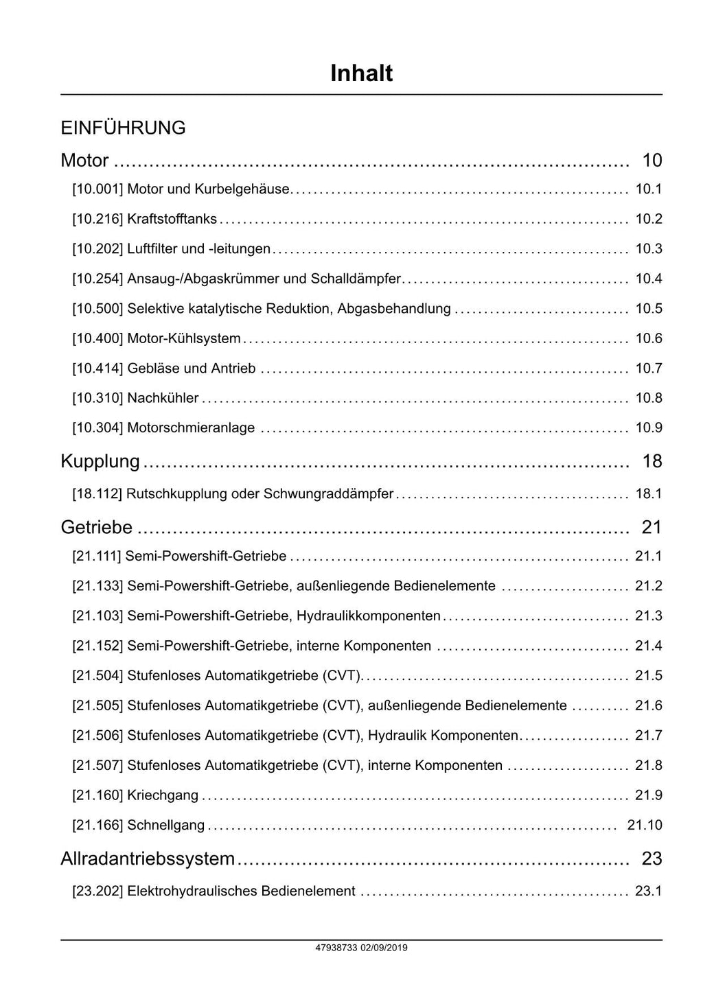 NEW HOLLAND T6.125 T6.145 T6.155 T6.165 T6.175 T6.180  TRAKTOR REPARATURHANDBUCH