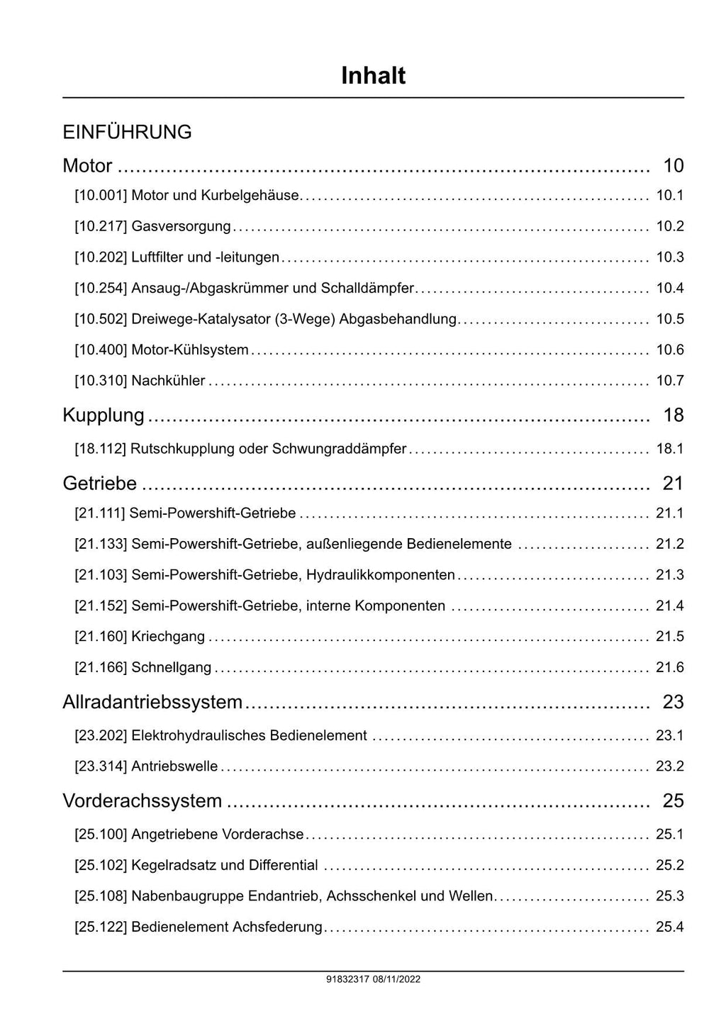 NEW HOLLAND T6.180 METHANE POWER TRAKTOR REPARATURHANDBUCH