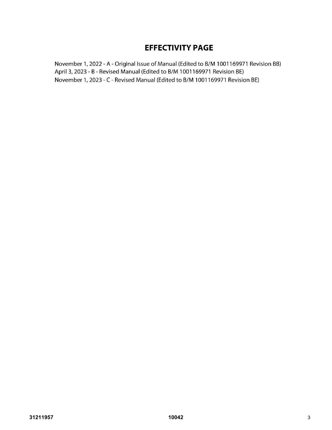 SKYTRAK 10042  Telehandler  Parts Catalog Manual