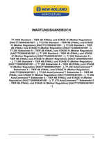NEW HOLLAND T7.230 T7.245 T7.260 T7.270 TRAKTOR REPARATURHANDBUCH