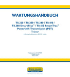 NEW HOLLAND T8.320 T8.350 T8.380 T8.410 T8.380 TRAKTOR REPARATURHANDBUCH