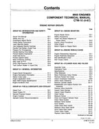 John Deere 8955 Engine REPAIR SERVICE TECHNICAL MANUAL CTM10