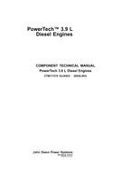 Manual de servicio y reparación del motor John Deere PowerTech 4039 3.9 W70 L CTM117219
