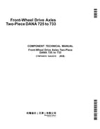 MANUAL DE SERVICIO DEL EJE JOHN DEERE 6B1104 6B1204 6B1404 6B954 6A1354 6135B 6095B