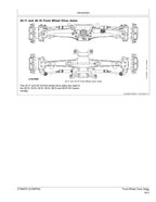 JOHN DEERE 00.16 20.09 20.09C 20.11 20.16 MANUAL DE SERVICIO DEL EJE DE TRACCIÓN DELANTERA
