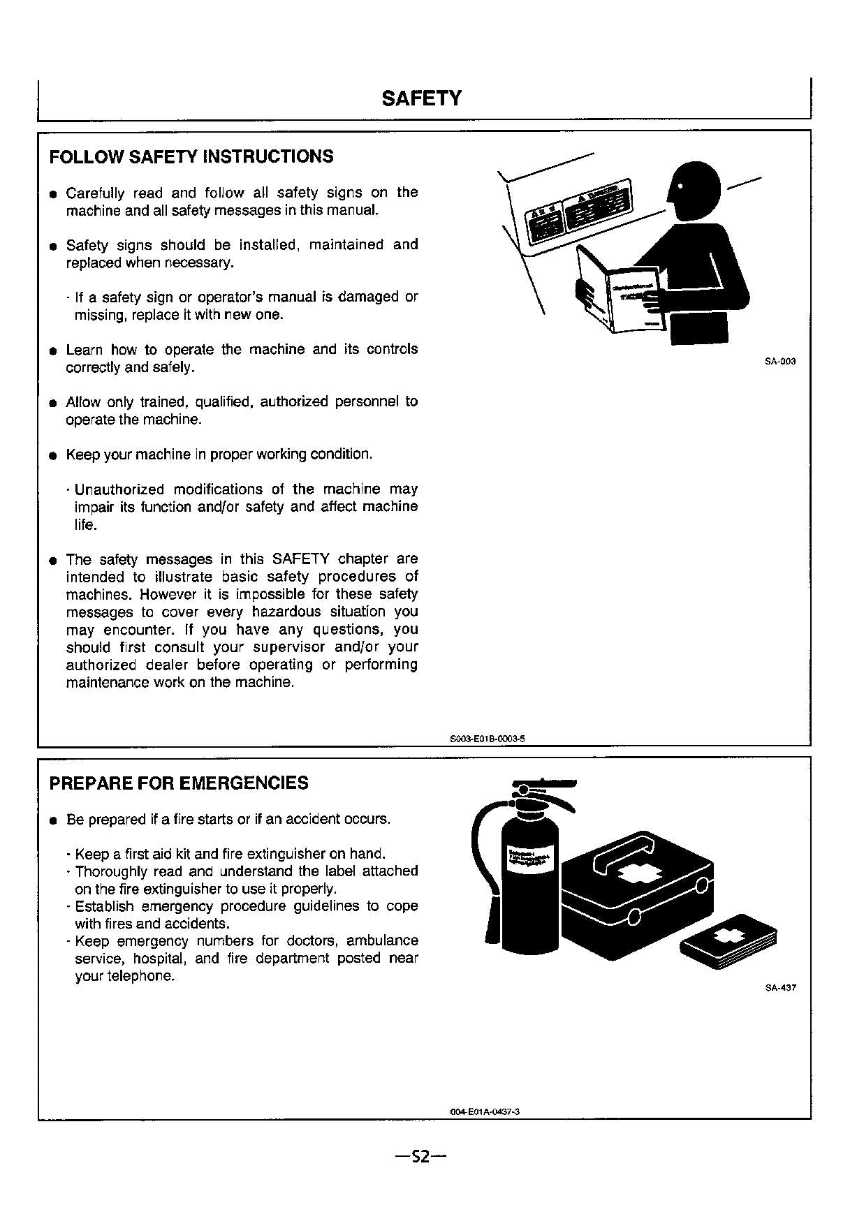 Hitachi EX33Mu EX58Mu Excavator Operational Test Troubleshooting Service manual