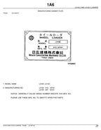 HITACHI LX100-2 LX120-2 LOADER PARTS CATALOG MANUAL