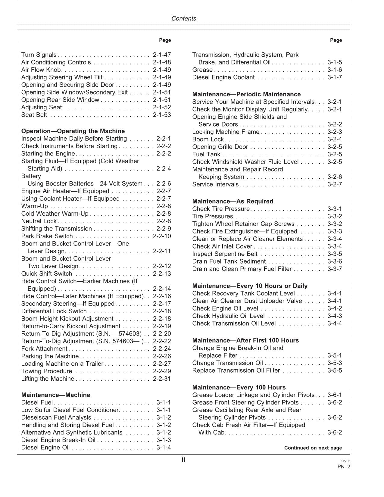 HITACHI LX120 LOADER OPERATORS MANUAL