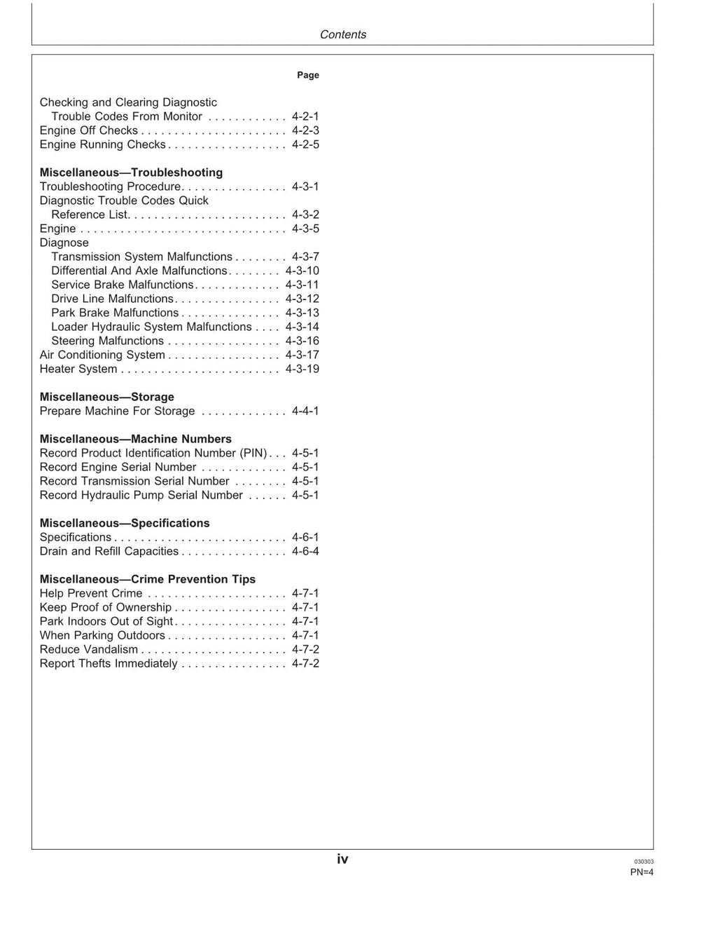 HITACHI LX230 LOADER OPERATORS MANUAL