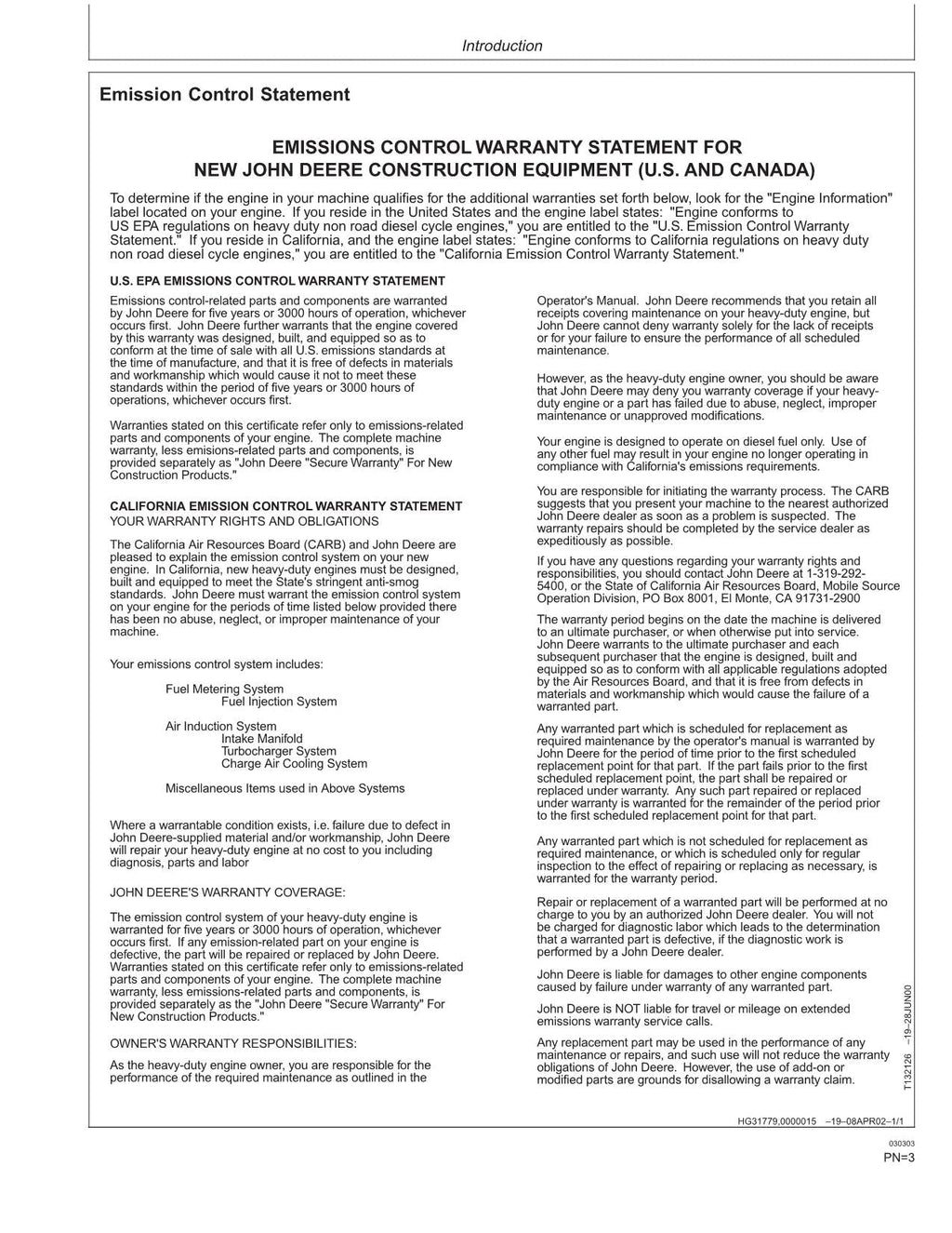 HITACHI LX230 LOADER OPERATORS MANUAL