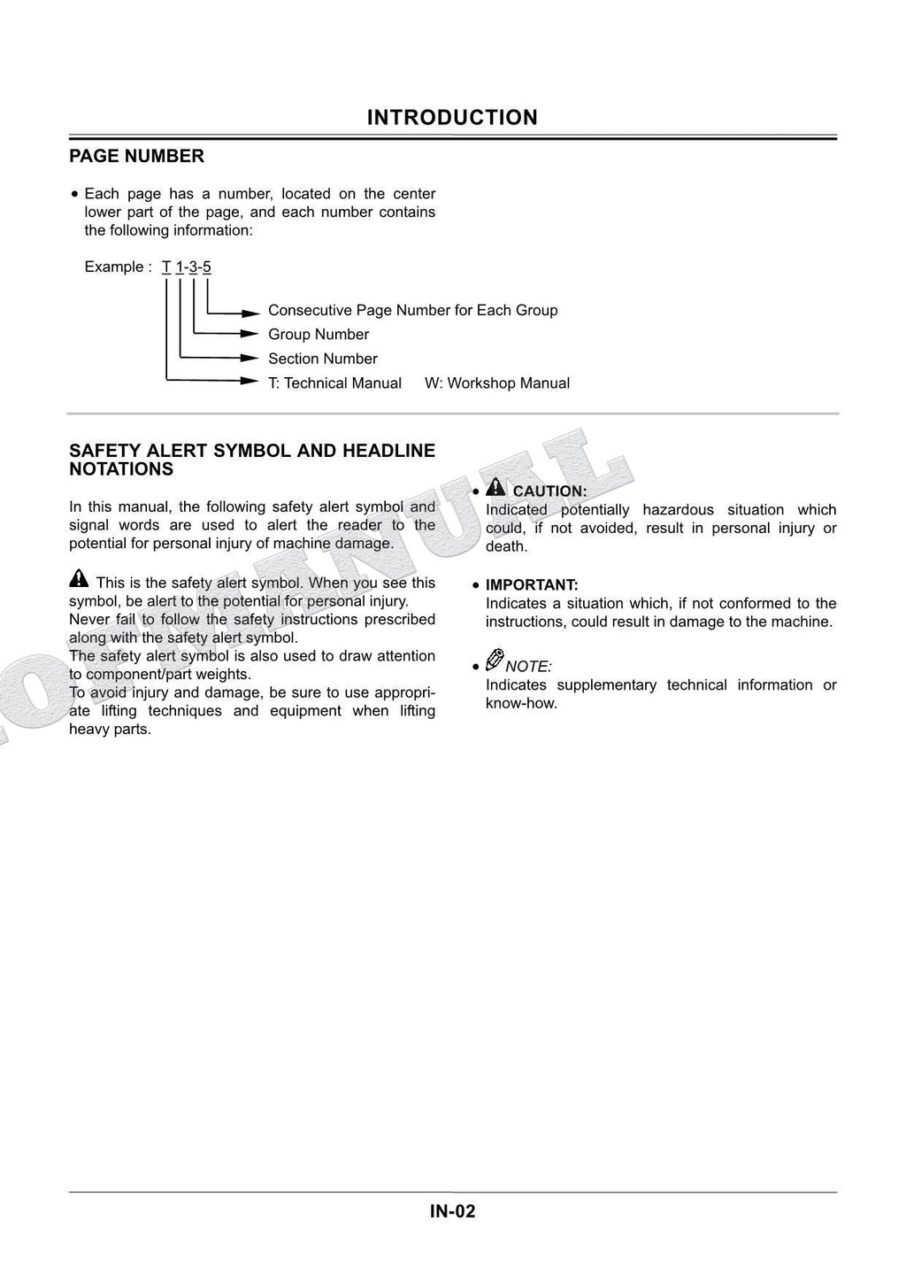 HITACHI ZX210W Excavator Service manual Operational Principle