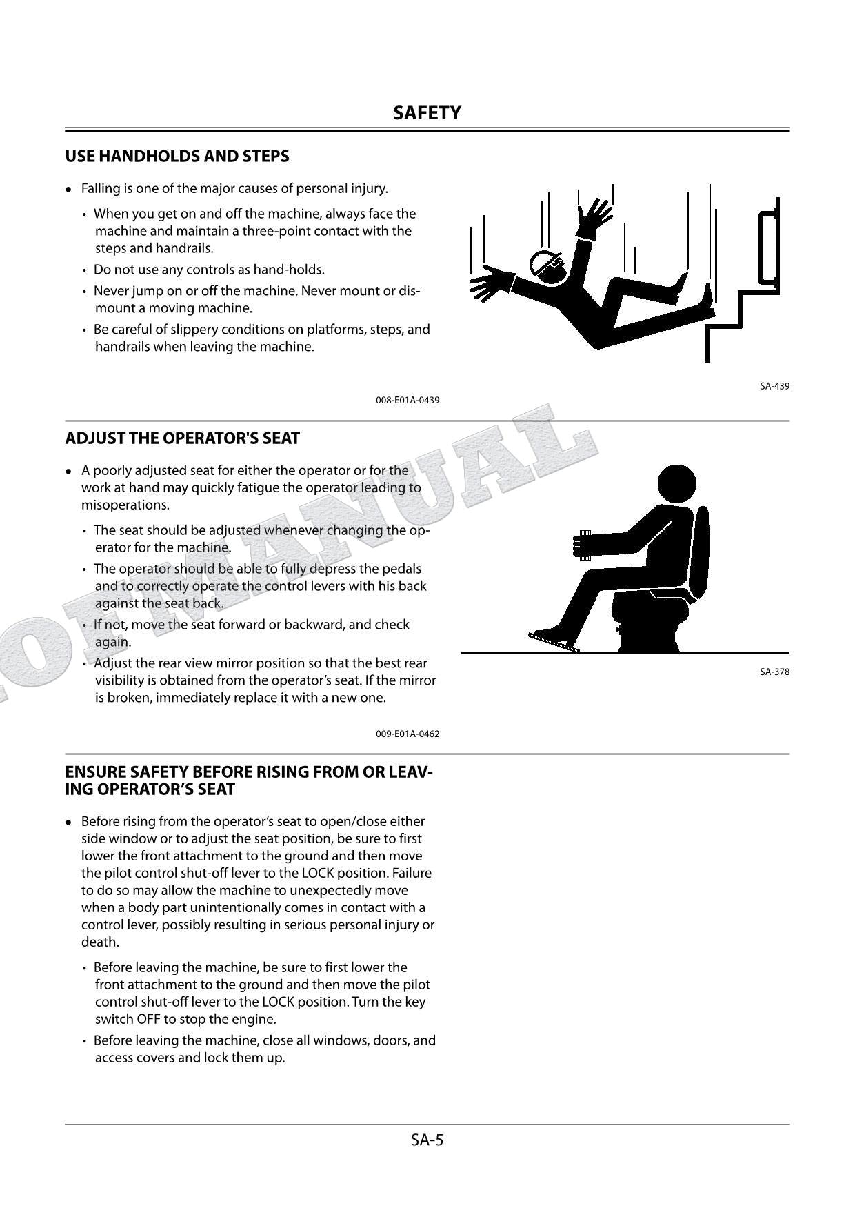 HITACHI ZX210W-3 ZX220W-3 Excavator Repair Service Workshop Manual