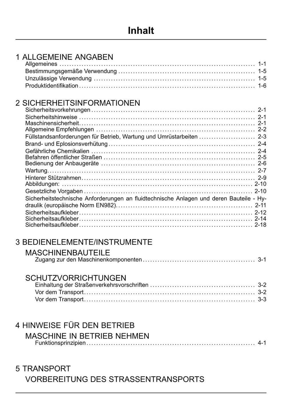 New Holland Starrer Einklappbarer Maispflückvorsatz Betriebsanleitung 6614
