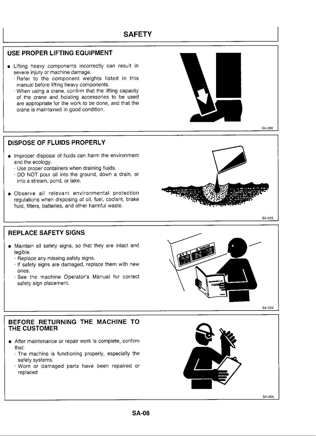 HITACHI EX100-3 Excavator Troubleshooting Operational Technical Service Manual