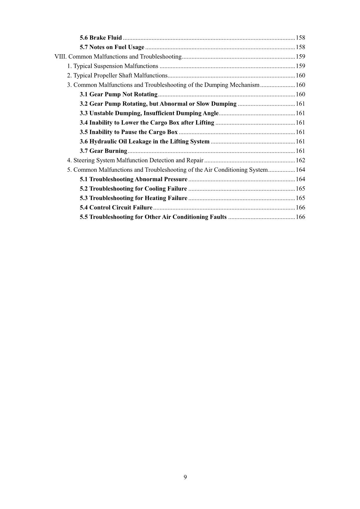 Manual de mantenimiento del operador de camiones volquete Hyundai HDT90 HDT105