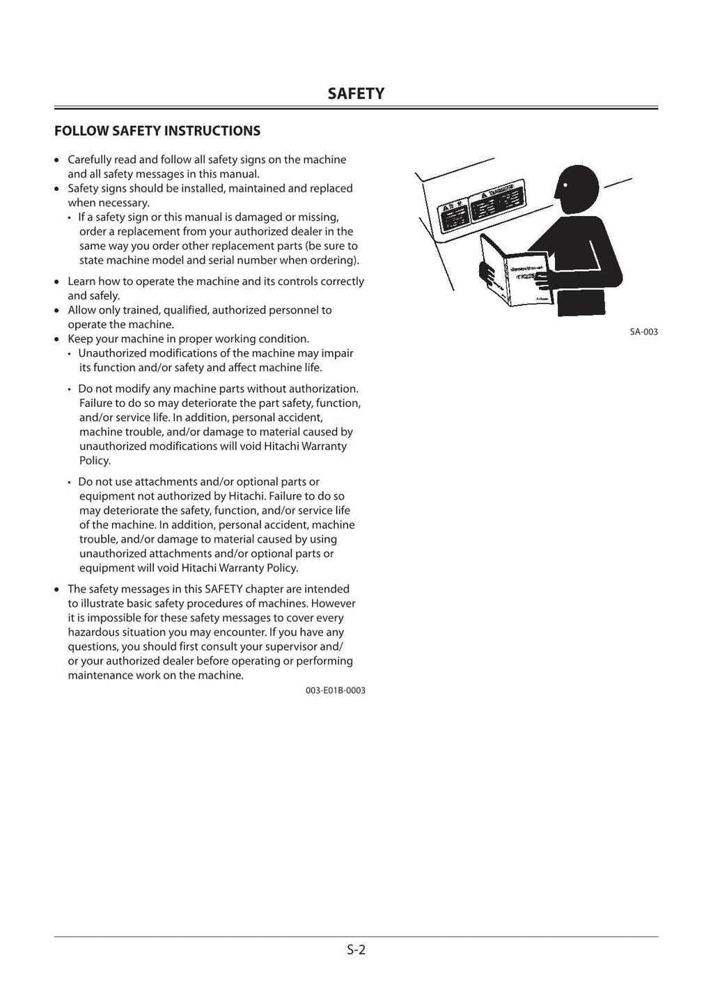 Hitachi ZX250W-3 Material Handler Service manual